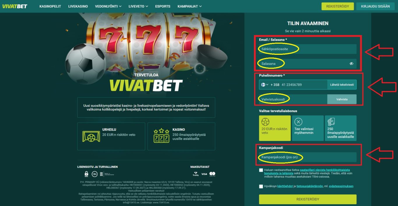 Vivatbet bonus: mitä hyötyä siitä on vedonlyönnissä?